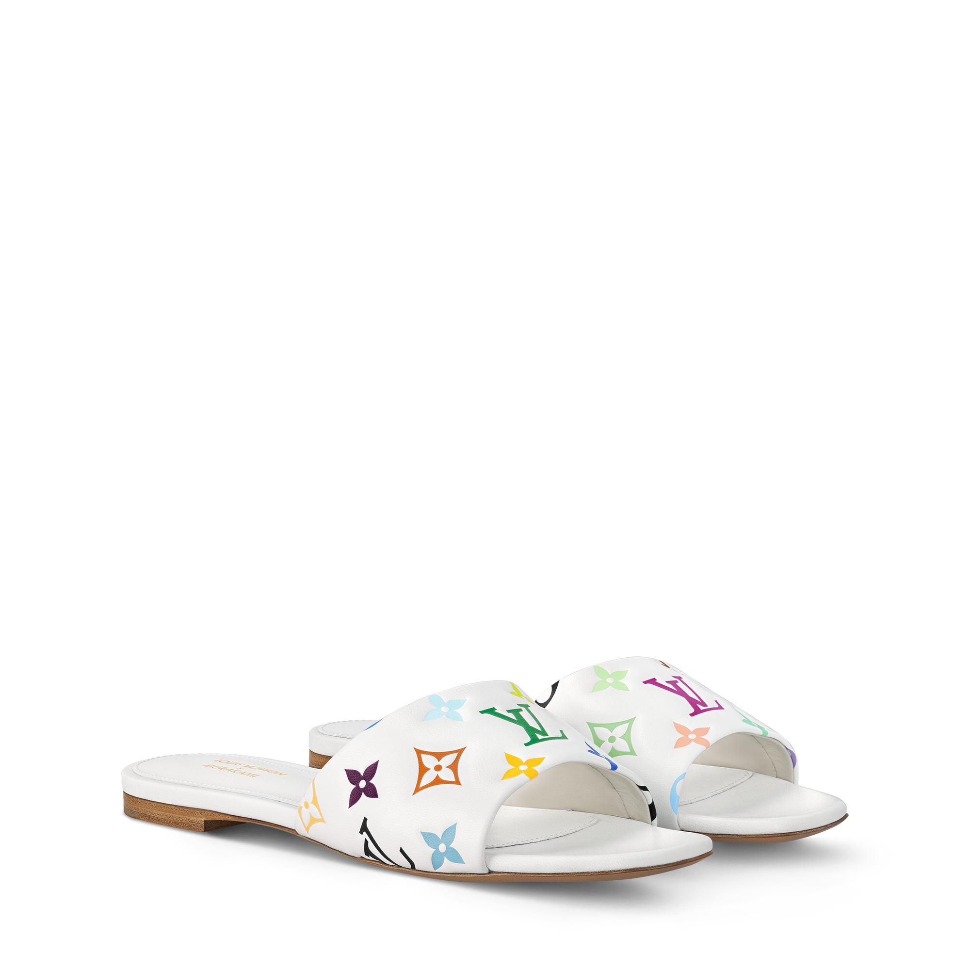 LOUIS VUITTON ホワイト スライドサンダル LV x TM Mule 6AM - Sapatos | LOUIS VUITTON ®